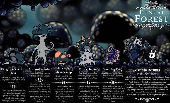 Hollow knight - Fungal Forest (1/2)