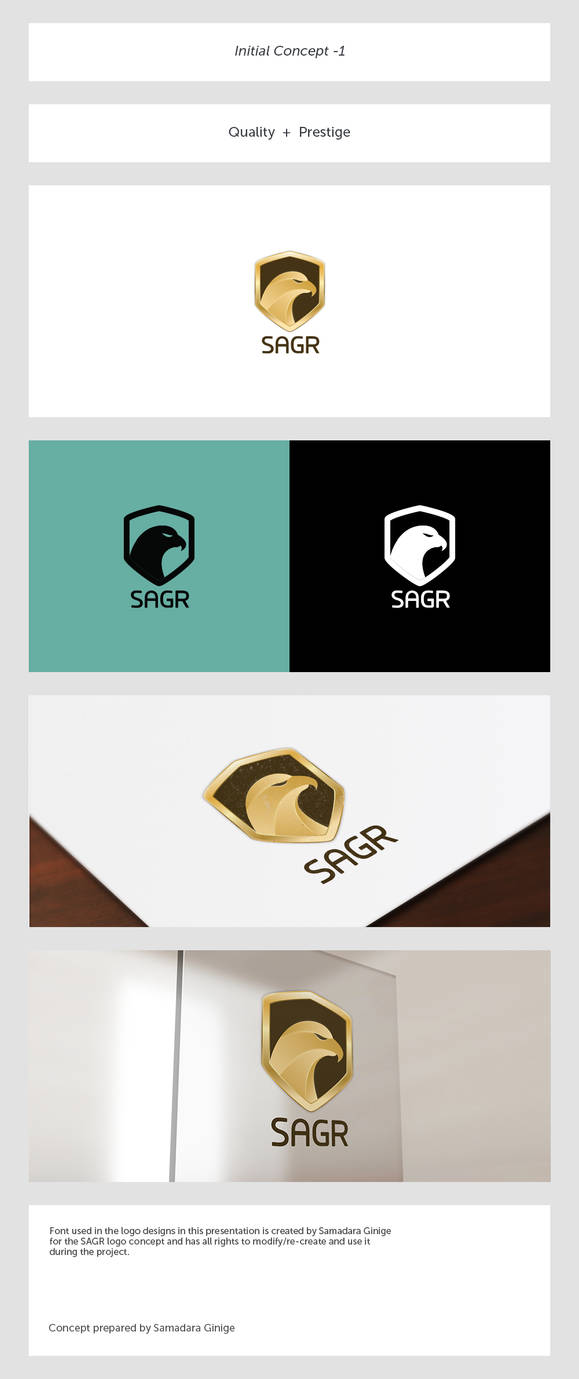 SAGR Logo Design: Initial Concept 1 by samadarag