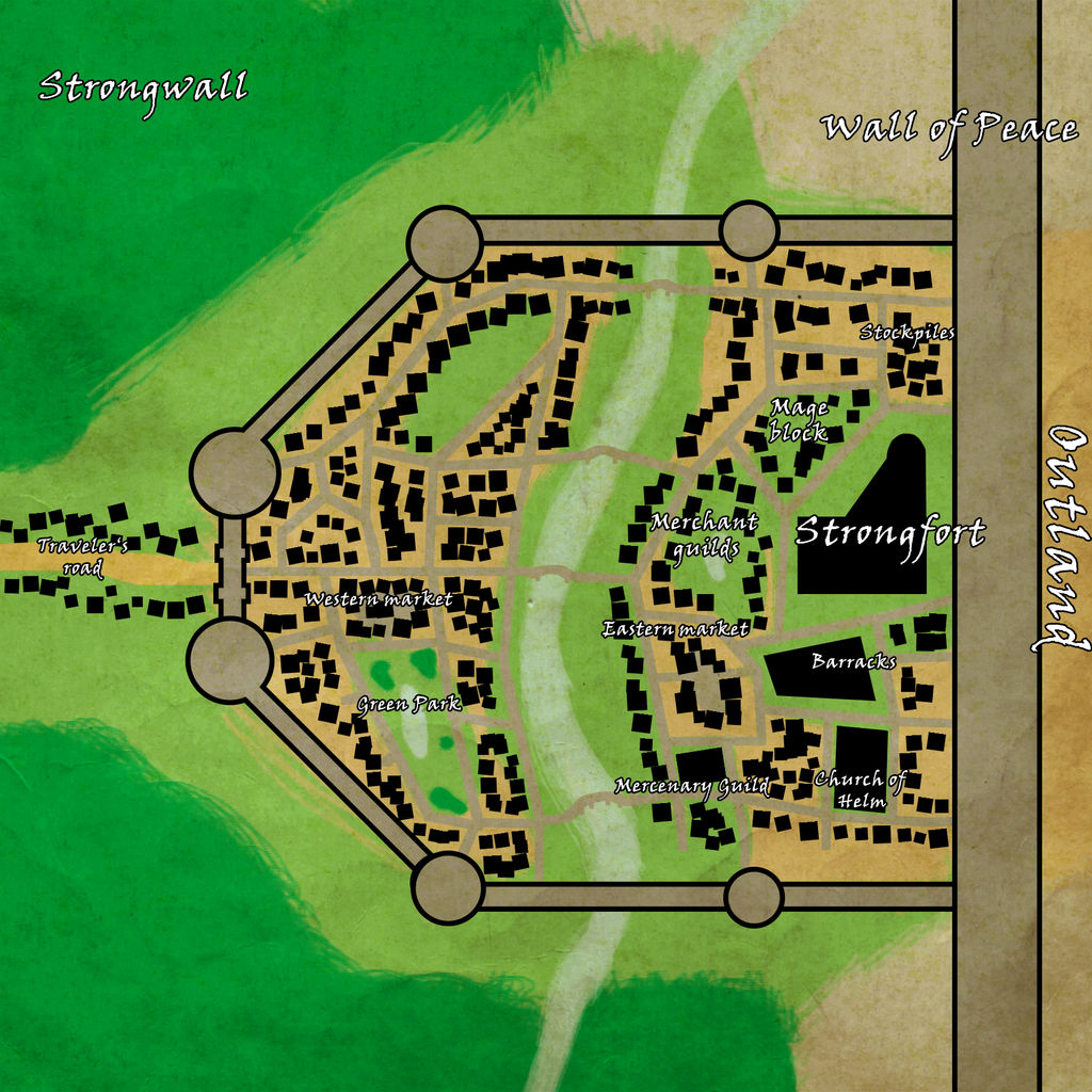 Strongbow Map Strongwall by Greencz on DeviantArt