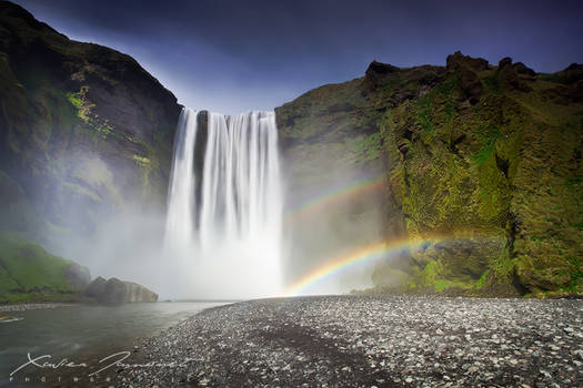 Skogafoss falls