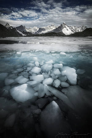 The sunken ice by XavierJamonet The sunken ice by XavierJamonet