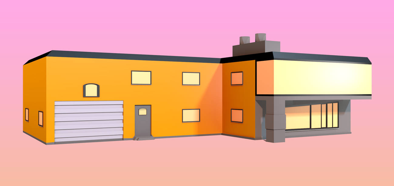 Super Simple poly House by LewisVeasey on DeviantArt