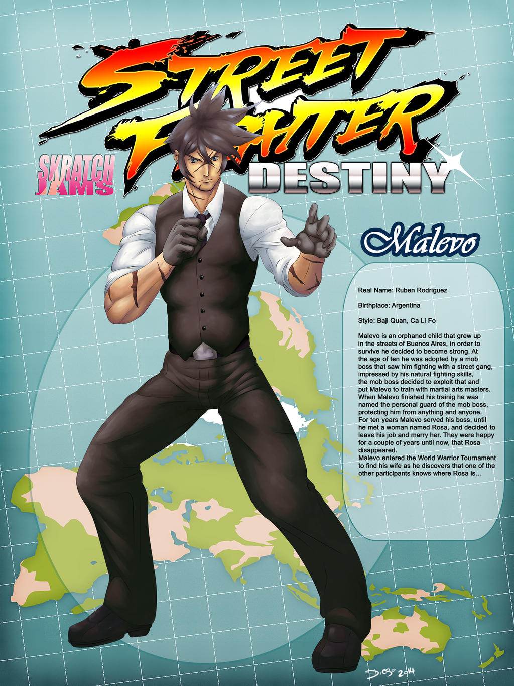 STREET FIGHTER DESTINY: Malevo