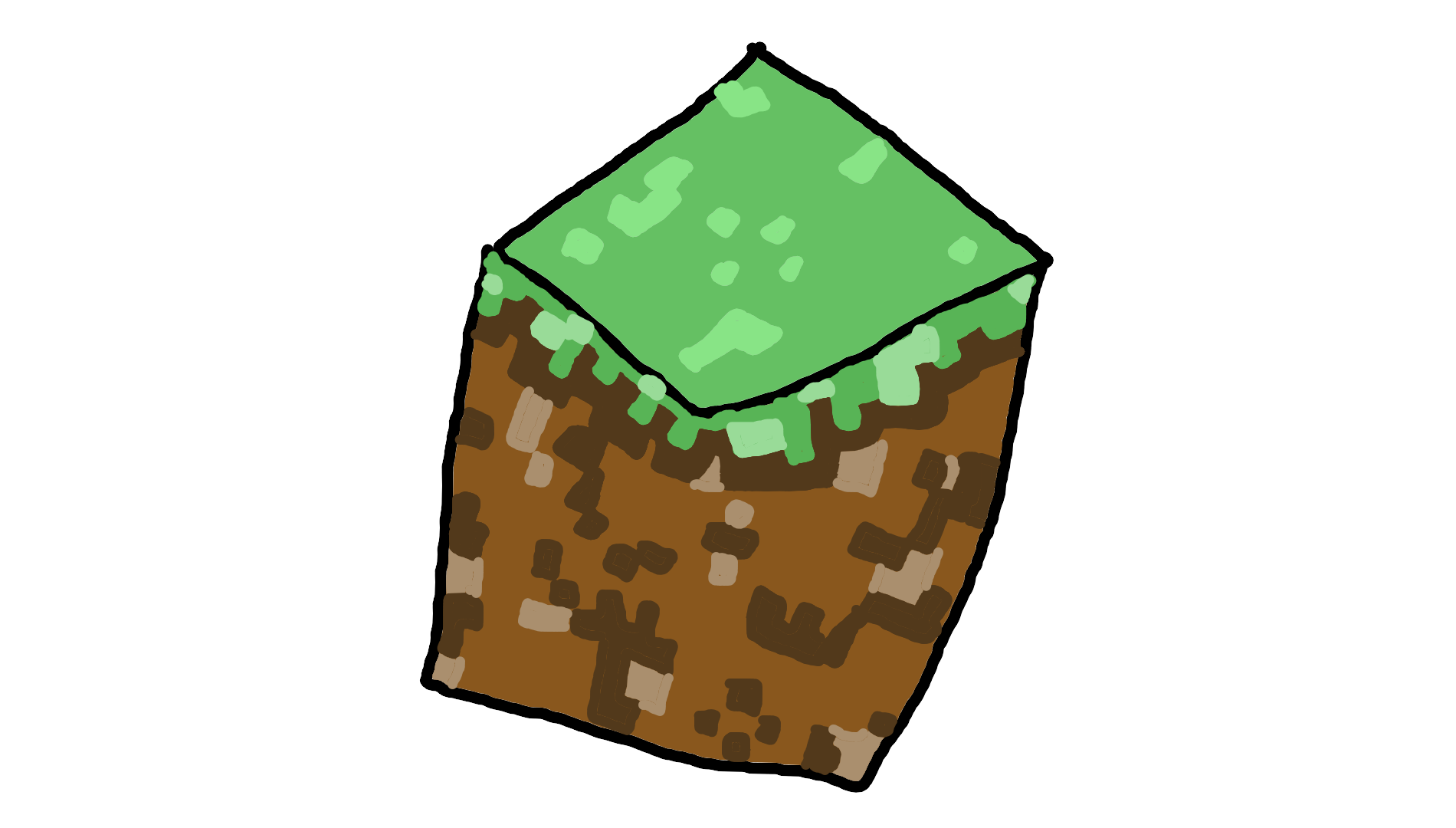Dirtt Block Minecraft Dirt Block by Adomj110 on DeviantArt