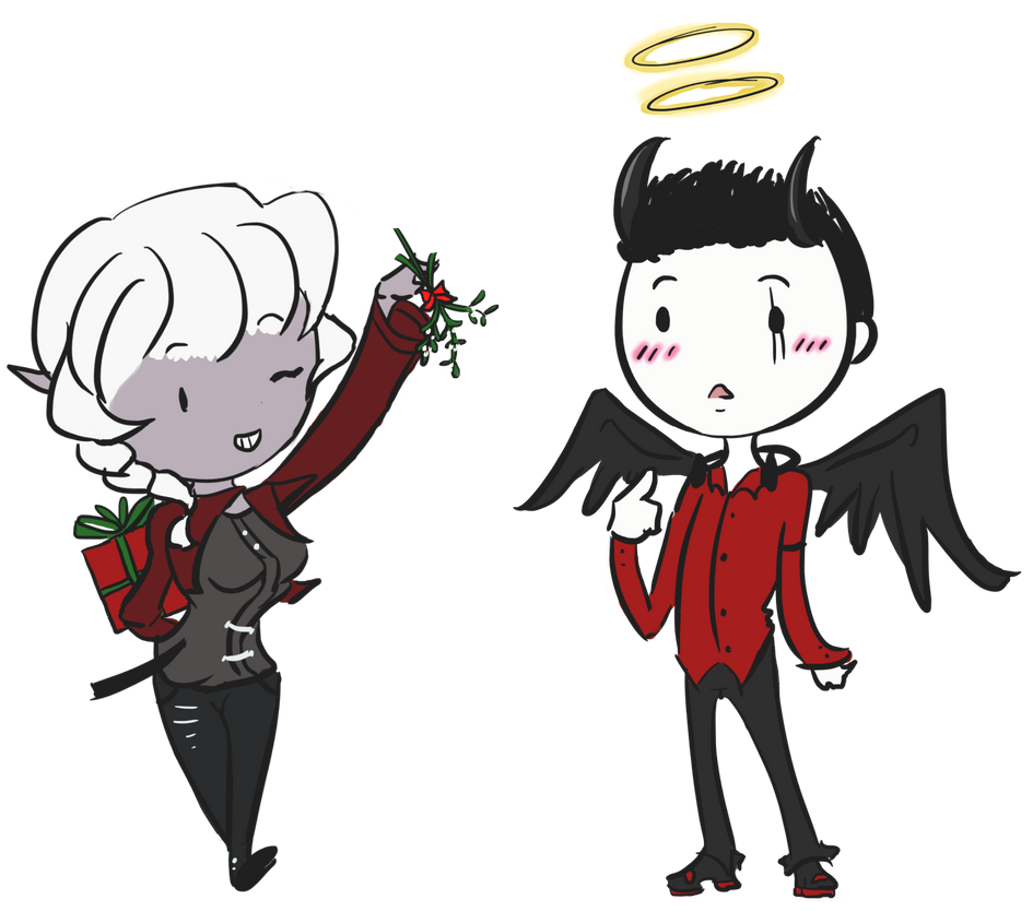 Fay Kasanna drow - Chibi Couple by kimmyhtran on DeviantArt