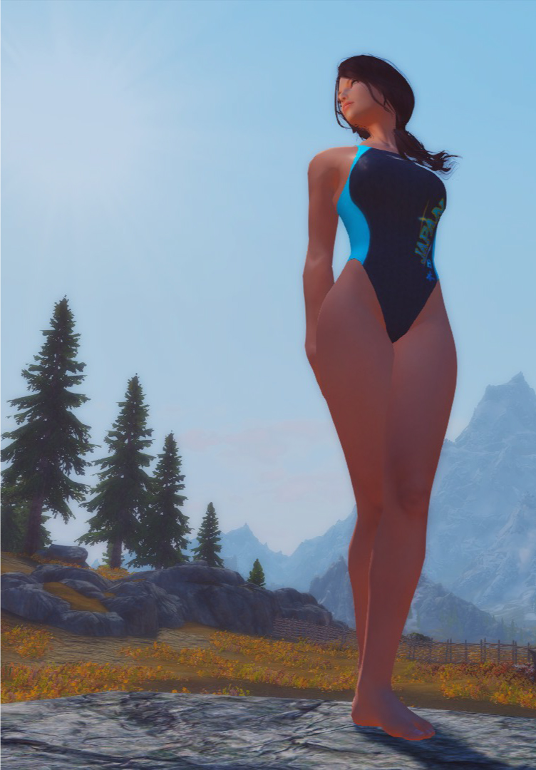 Competition Swimsuit 6A -CBBE Skyrim