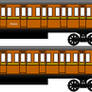 Annie and Clarabel Railway Series style Mk3