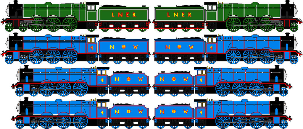 Railway Series Gordon by sodormatchmaker on DeviantArt
