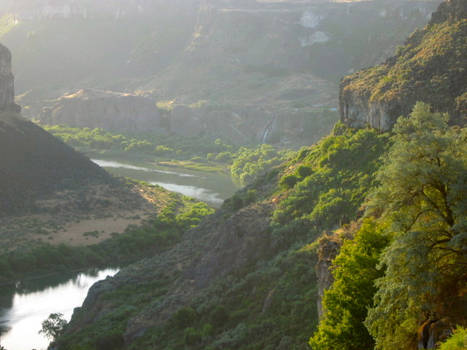 Nature's Scenery: Twins Falls, Idaho