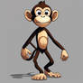 Monkey character 2d
