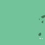 #001 Bulbasaur Simplistic Pokemon Wallpaper