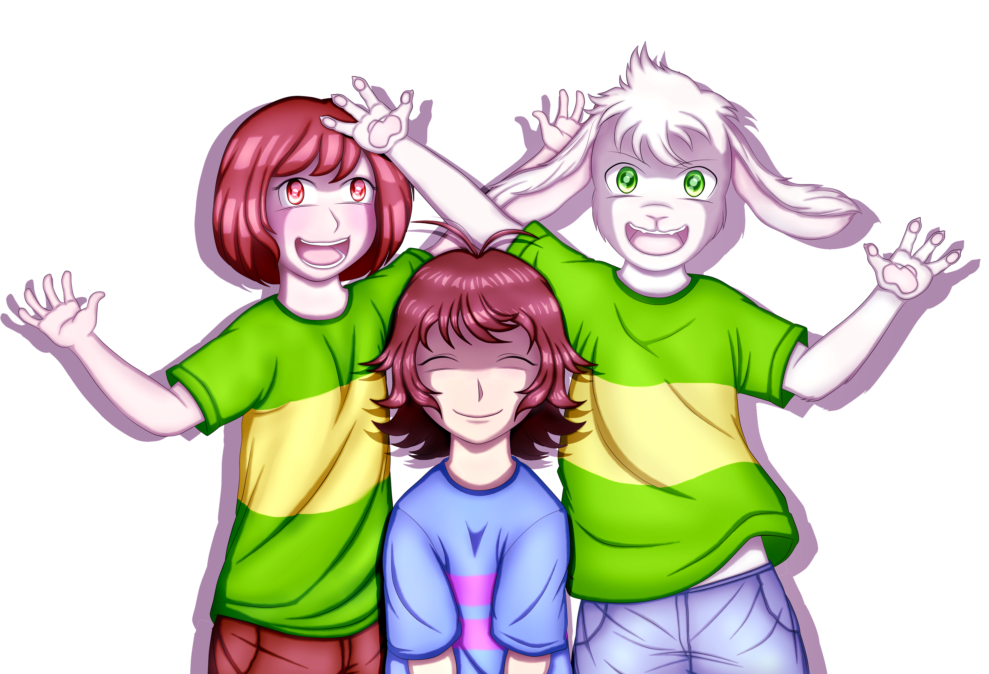 Undertale Frisk Chara And Asriel By Gabrielpmn1 On Deviantart Undertale Frisk Chara And Asriel By Gabrielpmn1 On Deviantart