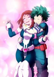 Deku e Uravity by GabrielPMN1