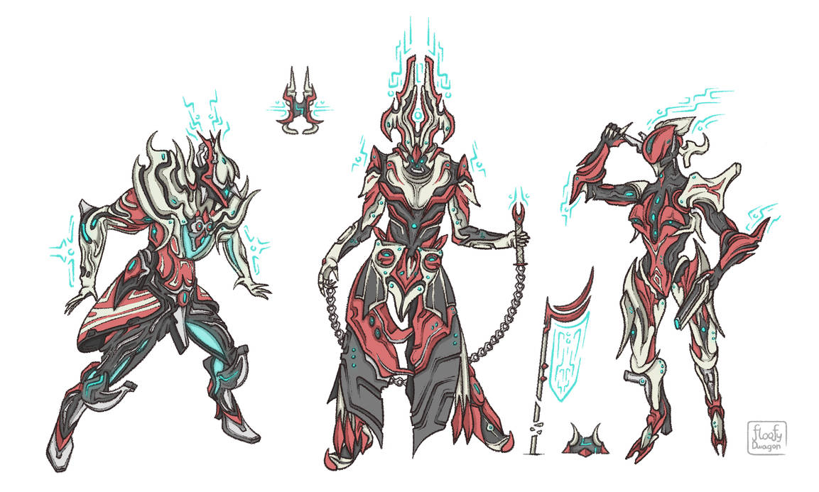 Warframe: Some Sentient Frames by FloofyDwagon on DeviantArt