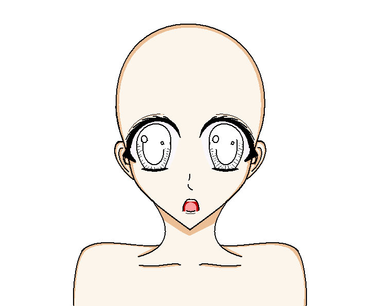 Anime Base -Female- by SilverCharcoalHeart on DeviantArt