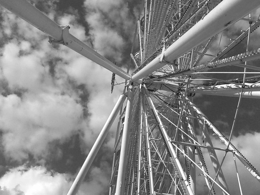 Under a Ferris Wheel