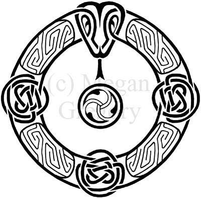 Midgard Serpent, tattoo design