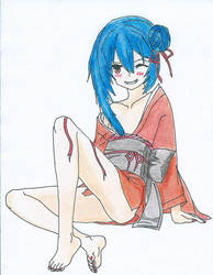 Wendy Marvell sketch : Happy New Year!