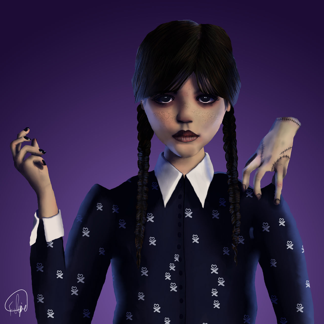 Deviantart Prince Wednesday Wednesday by felipesilvaart on DeviantArt