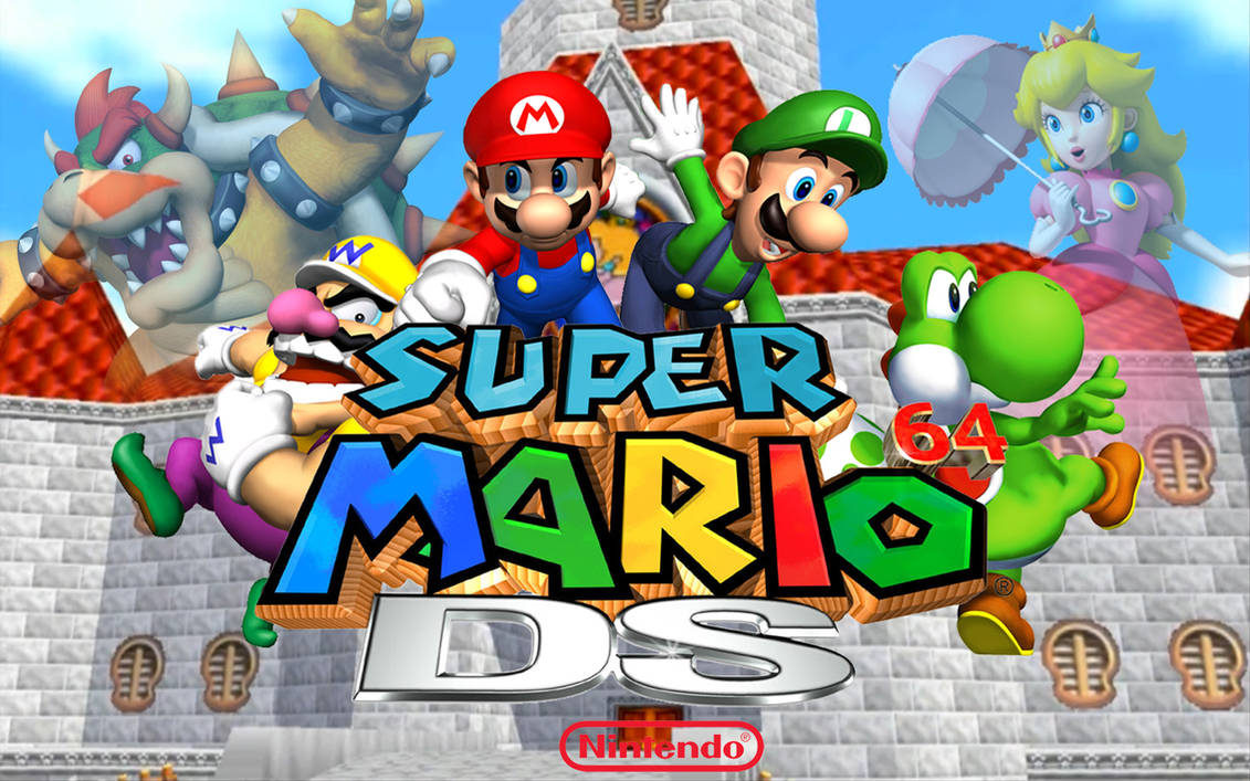 Игры super mario 64. Super Mario 64 DS. Mario 64 Nintendo DS. Супер Марио 64 Нинтендо ДС. Super Mario 64 Nintendo 64.