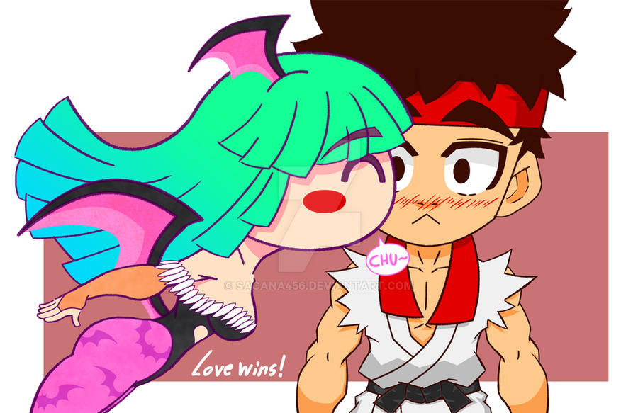 Morrigan Vs Ryu Morrigan x Ryu Fanart by sacana456 on DeviantArt