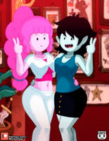 Marceline and Bonnibel | Adventure Time