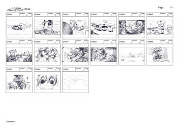 Desert Baby storyboard