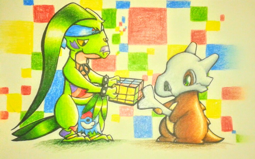 Davene and Cubone