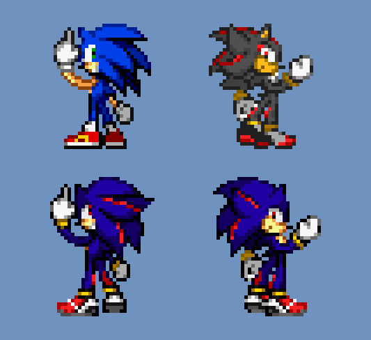 Classic Sonic Sprites by hypershadicspriter33 on DeviantArt