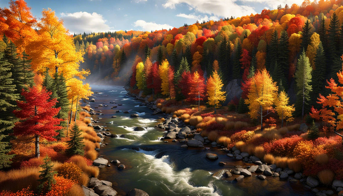 Random Canadian Forest Give me a very very beautiful Canadian Forest wild by AsmaraYasmin on ...