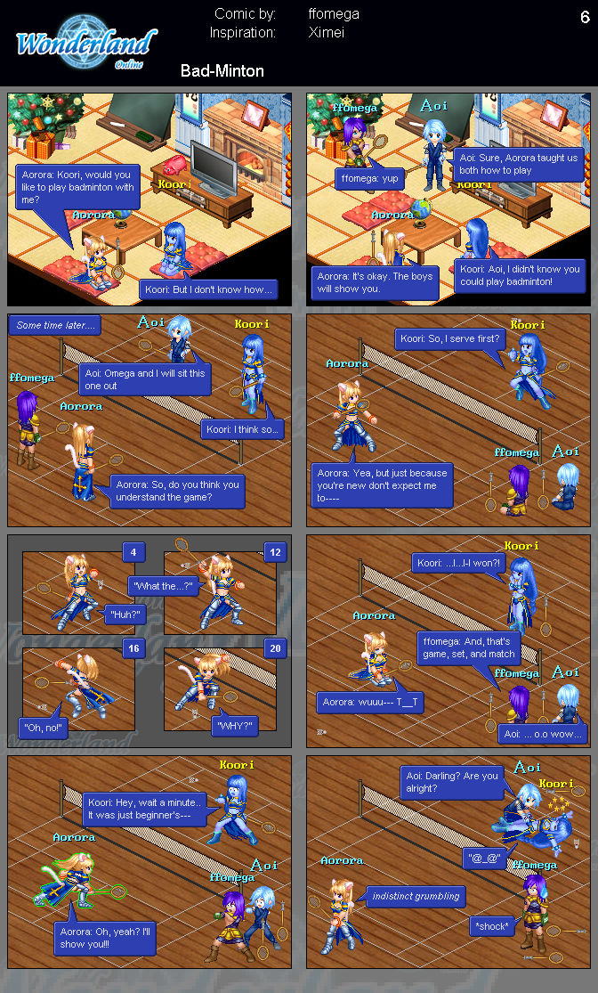 Badmitoon 006 - Bad-Minton by ffomega on DeviantArt