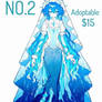 NO.2 Jellyfish Nun Deep Sea AI OC Adoptable