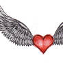 Heart with Wings