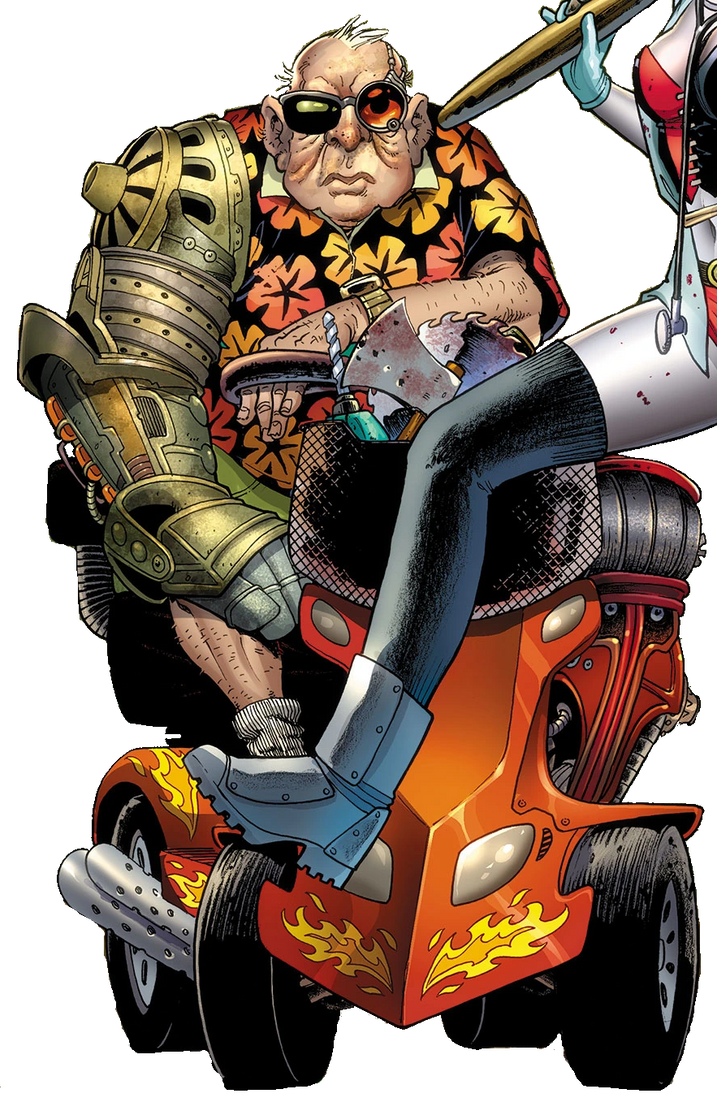 Brogman Sy Borgman on Harley Quinn (Prime Earth Comics) by vitzie629 on DeviantArt