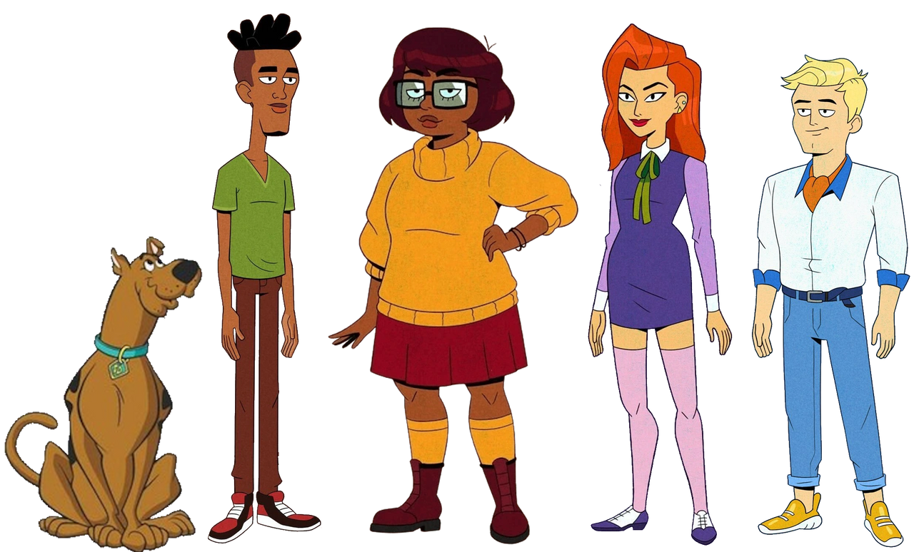 Wnsd Velma Characters w/ Scooby-Doo Dog (WNSD Variant) by vitzie629 on ...