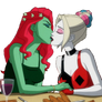 Harlivy Dating and Kissing Together (Transparent)