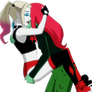 Harlivy Hugging and Kissing Together (Transparent)
