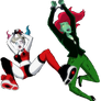 Harlivy Falling Down with Handcuffs (Transparent)