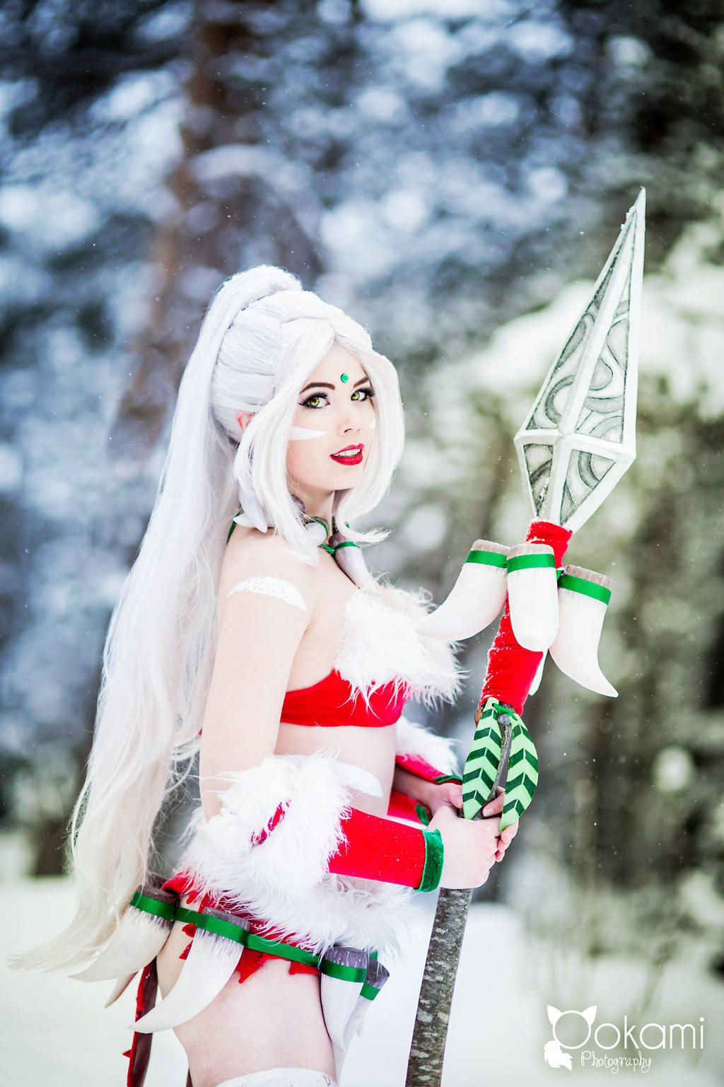 Snow Bunny Nidalee Cosplay