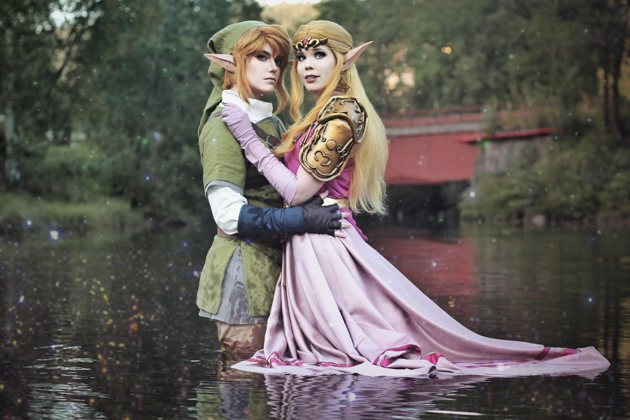 Link and Zelda - Courage and Wisdom - Cosplay by TineMarieRiis on DeviantArt