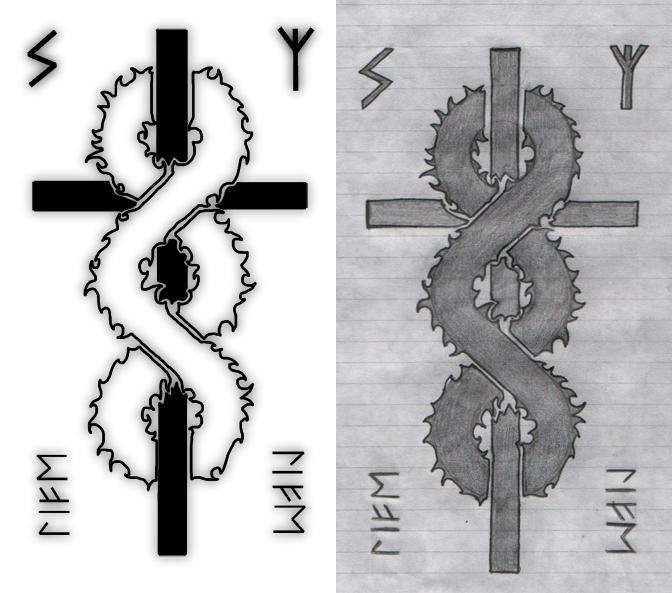 Tribal Crucifix Comparison