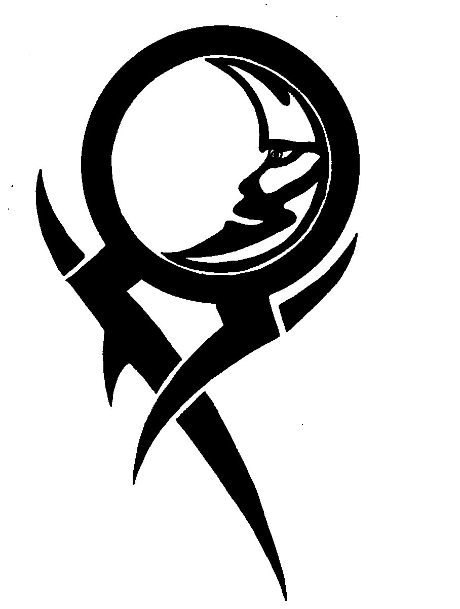 Tribal Glyph : Moon