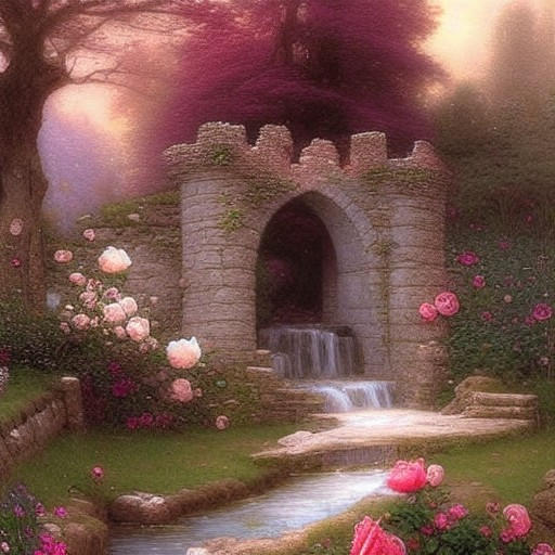 Rose Castle 02 by jasmoonbutterfly on DeviantArt