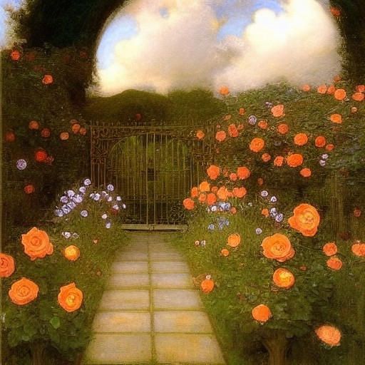 Sunset With Roses Fanatsy Kind Sunset Roses by jasmoonbutterfly on DeviantArt