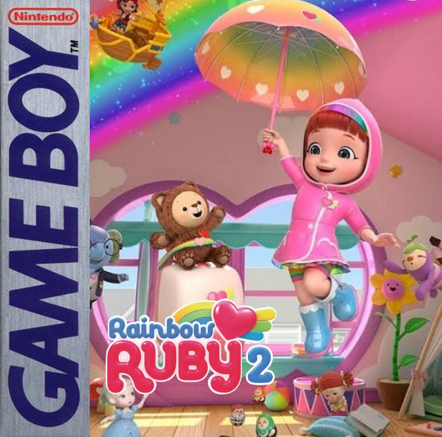 Rainbow Ruby 2 Game Boy cover by act52 on DeviantArt