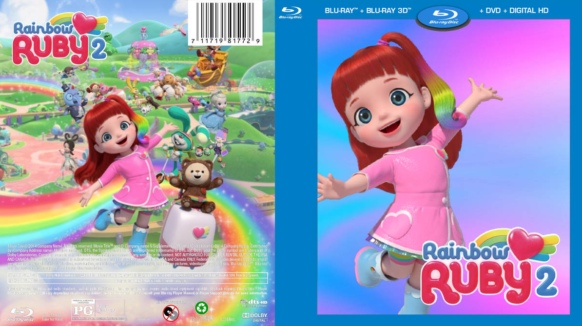 Rainbow Ruby 2 BlueRay Cover by act52 on DeviantArt