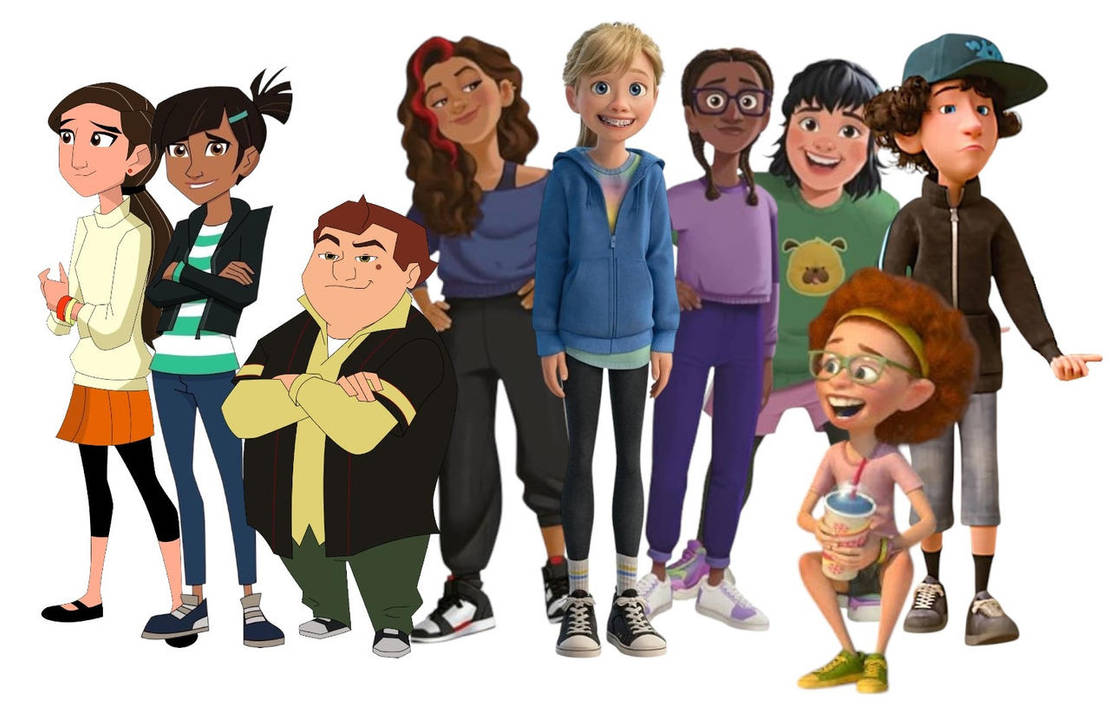 Hello Riley Riley and her friends by AlexaJamesPerdomo on DeviantArt