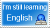 Learning English Stamp