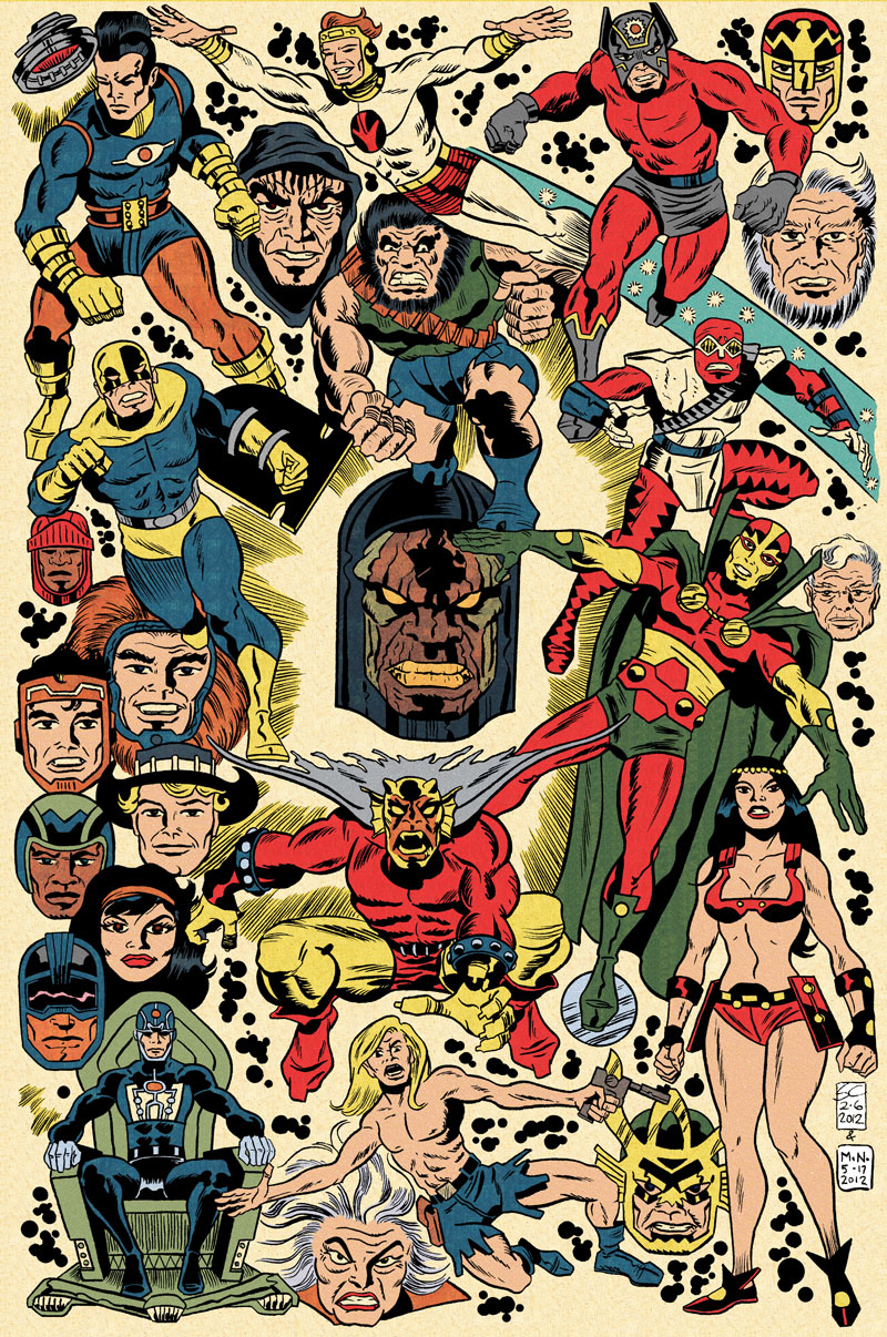 Jack Kirby Tribute Poster