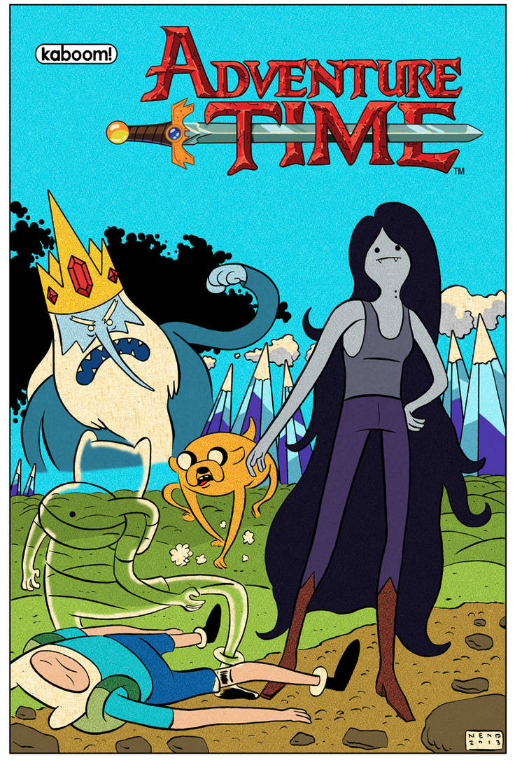 Adventure Time Variant Cover by MRNeno